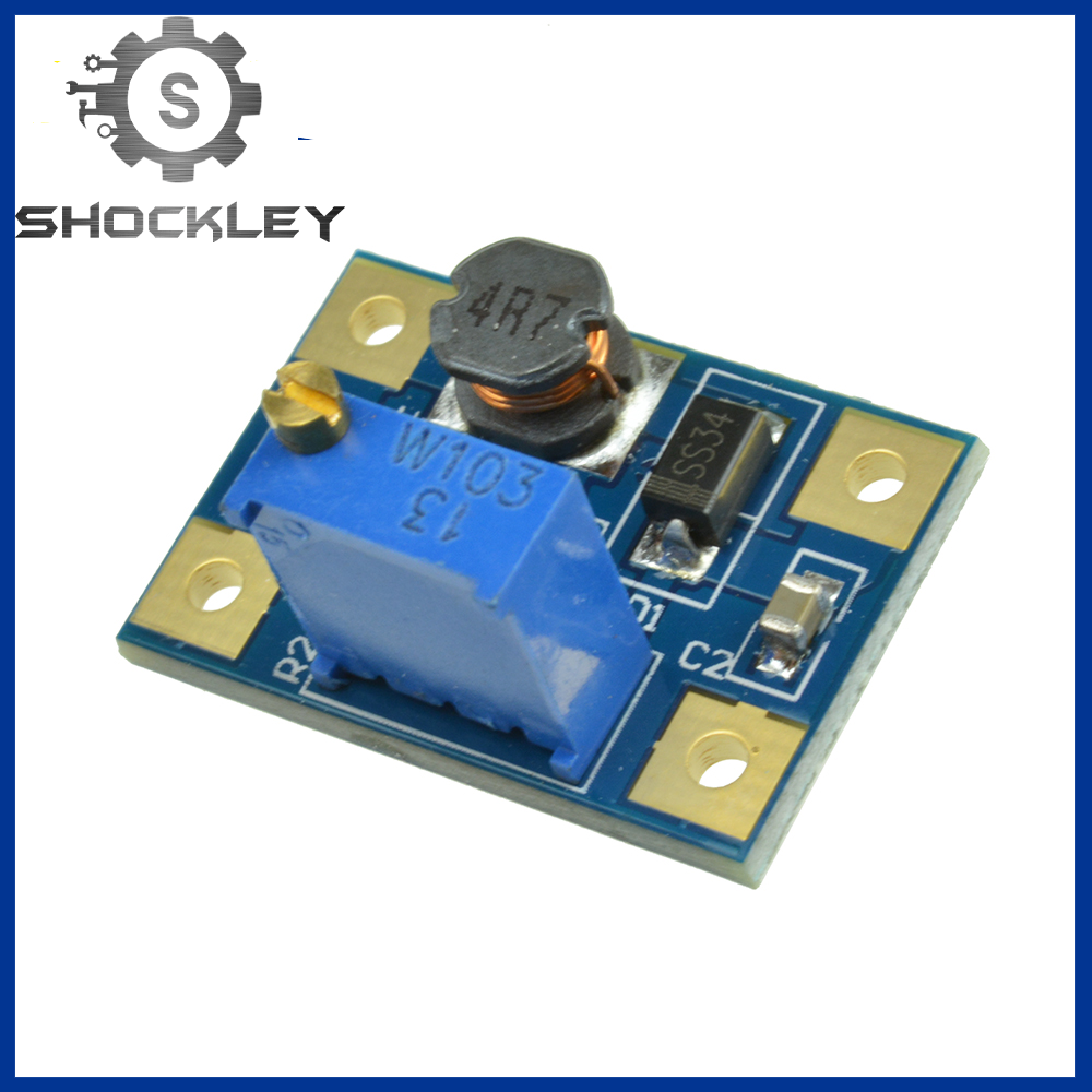 Shockley Input voltage DC 2V-24V SX1308 2A boost module DC-DC adjustable boost conversion module