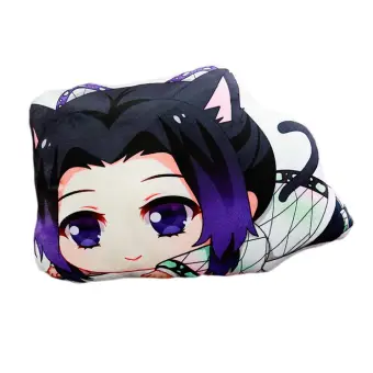 Anime Demon Slayer Kimetsu No Yaiba Kamado Nezuko Pillow Doll Cosplay Cat Ear Soft Pillow Lazada Ph