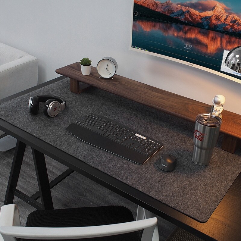 Computer Desk Mat Table Keyboard 