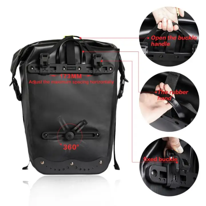 rhinowalk bike bag