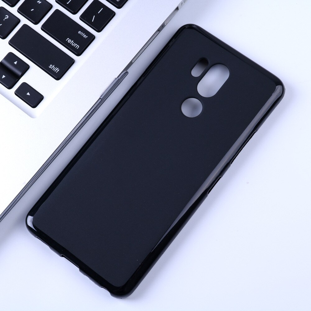 Đối với lg g7 thinq case lg g7 thinq 6.1 "silicone soft tpu cover back cover vỏ điện thoại cho lg g7 thinq cover