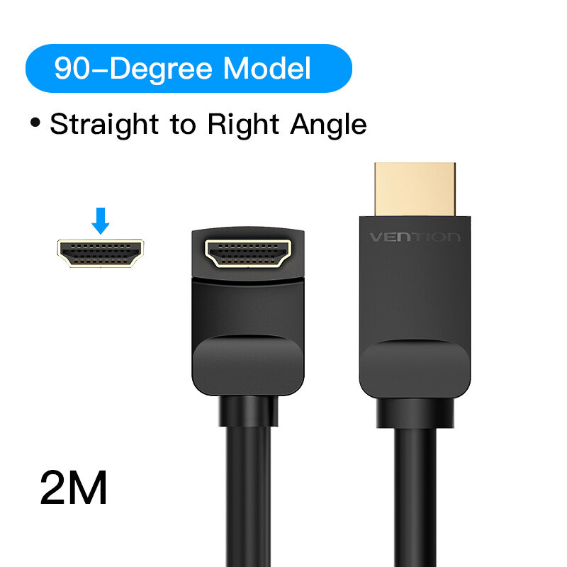 Vention สาย Hdmi Cable 4K Hdmi 2.0 Cable ต่อทีวี Hdmi 90/2 - Puket Stores