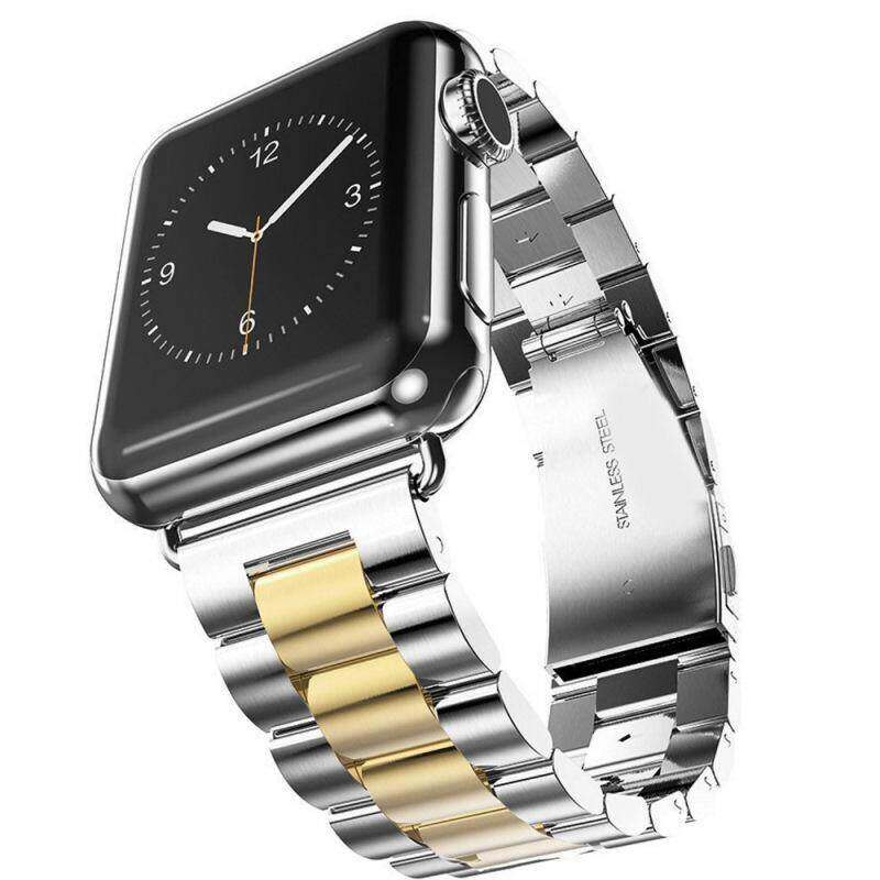 New Stainless Steel Strap for Apple Watch Ultra 49mm 42mm 38mm Series 1/2/3 Metal Watchband Bracelet for iWatch Series 4 5 6 7 8 9 SE 45mm 44mm 41mm 40mm