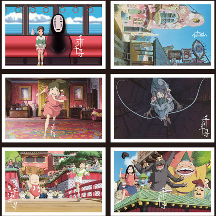 Lomo card anime vùng đất linh hồn