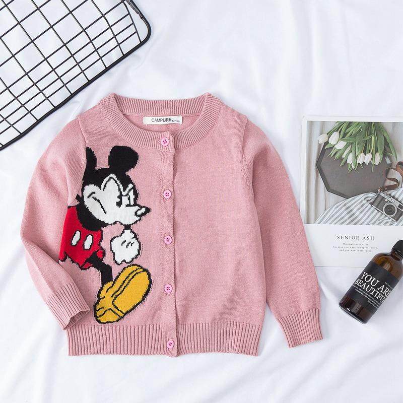 US Toddler Kids Baby Autumn S-2XL Knitted Sweater Boy Girl Outwear Cardigan Coat