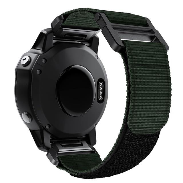 Nylon Strap for Garmin Tactix 7 Pro Quick Release Strap 26mm QuickFit Strap for Garmin Fenix 7X Fenix 6X 3
