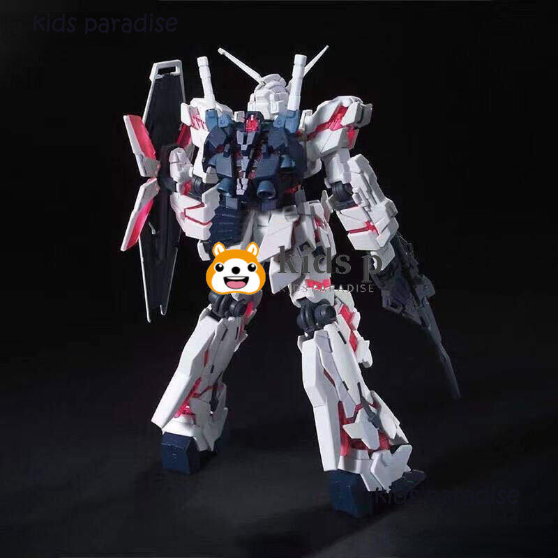 Trẻ em gμndam gaogao mô hình không BANDAI HG uc100 Rx-0 Kỳ Lân