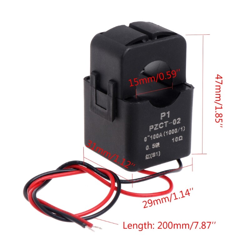 PZCT-2 100A/100mA, Ampe Kế Vôn Kế Xoay Chiều