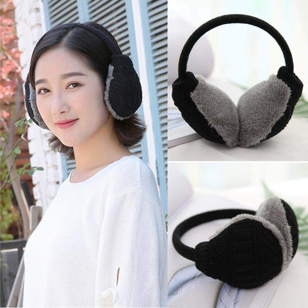 Women Winter Warm Knit Earmuffs Ear Warmers Headband