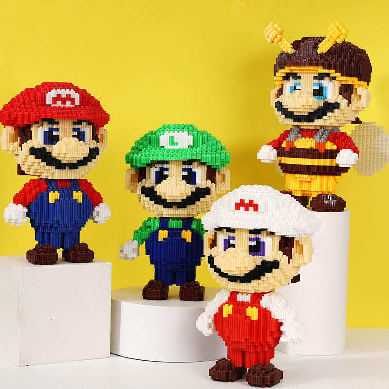 Mario Character Mario Lego Aliexpress Mario Series Nanoblock