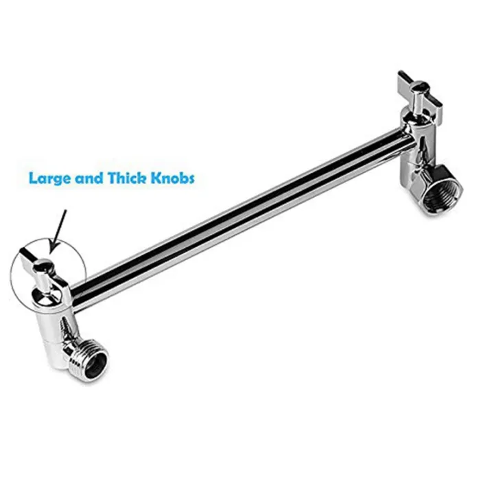Shower Arm Extension Extender Adjustable Height Head Brass High Polished Chrome Finish 9 Inch Lazada - Extension Arm For Shower Head Shower Arm Extension Extender Adjustable Height Head Brass High Polished Chrome Finish 9 Inch Lazada - Extension Arm For Shower Head