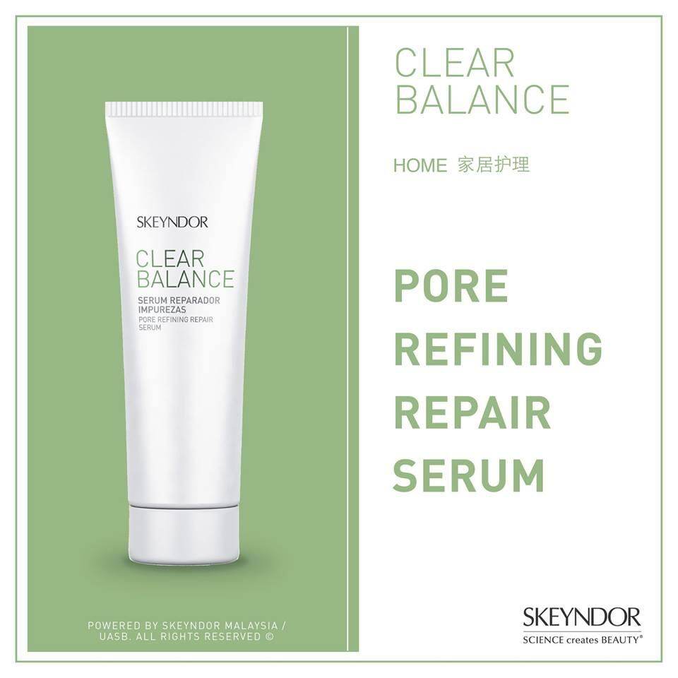 skeyndor pore refining repair serum