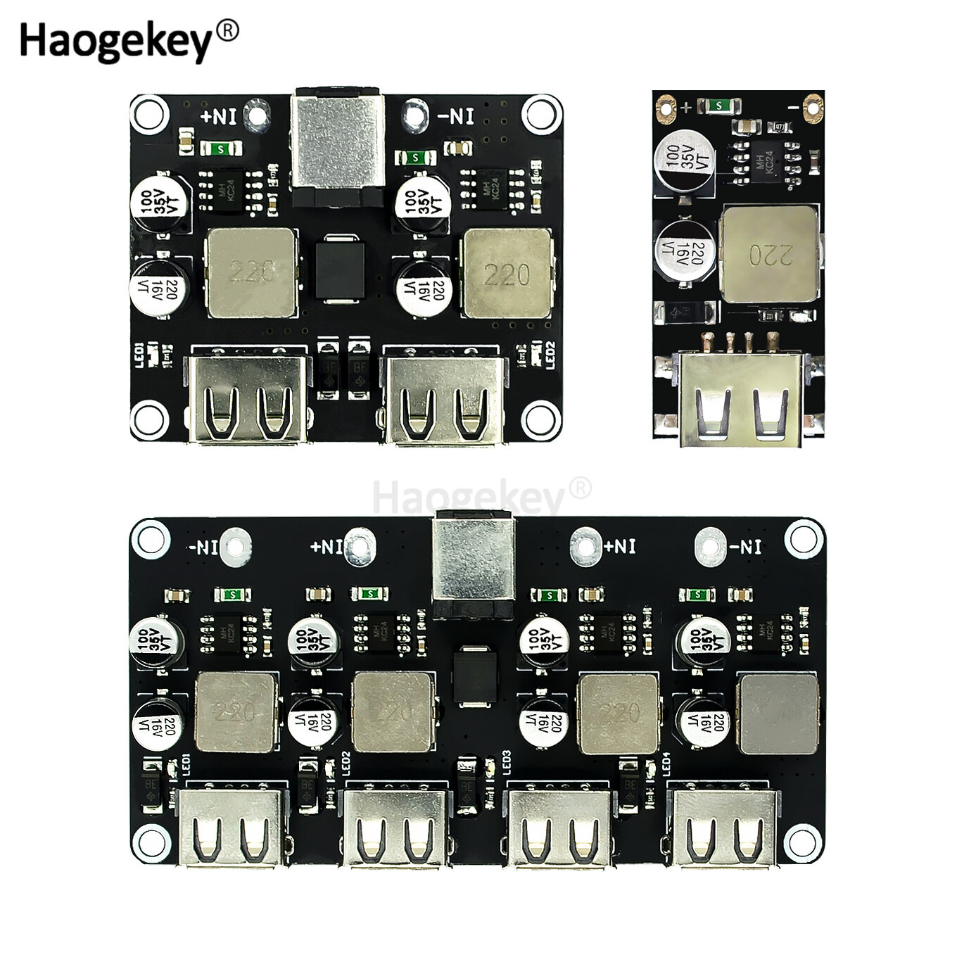 Usb qc3.0 qc2.0 dc-dc buck converter charging step down module 6-32v 9v 12v 24v to fast quick charger circuit board 3v 5v 12v