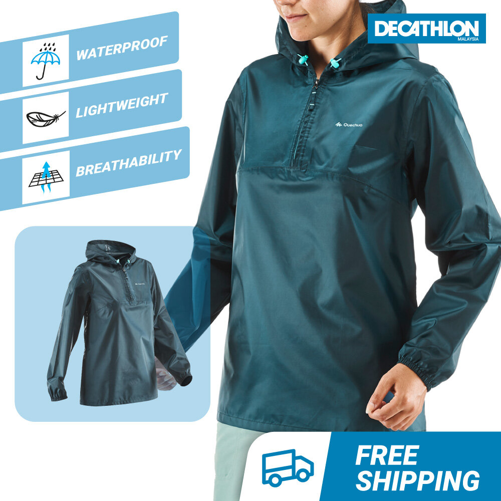 decathlon quechua rain jacket