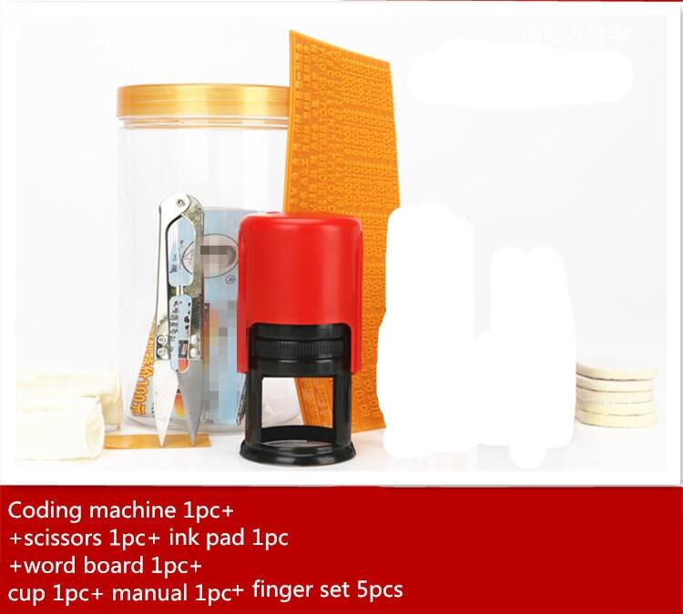 Mini A6 Handheld Coding Machine Small Letterpress Machine Ink Date Printer Manual Date Stamp Stamping Date Machine