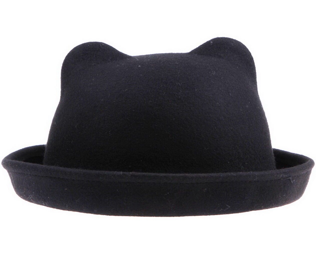 bowler hat with ears