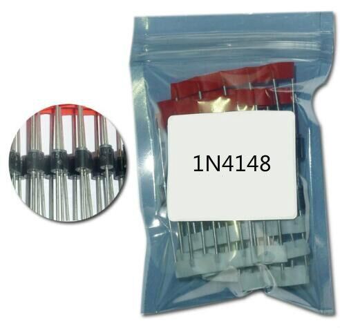 100 PCS 1N4148 Diode DO-35 IN4148 High-speed Switching Diodes