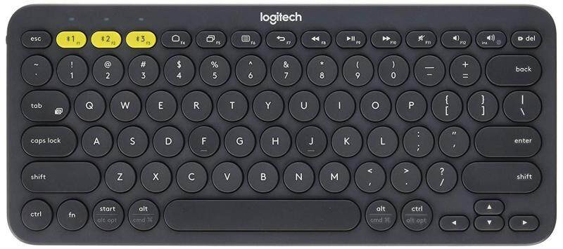 Logitech K380 Multi-Device Bluetooth Keyboard – Windows, Mac, Chrome OS, Android, IPad, IPhone, Apple TV Compatible – with FLOW Cross-Computer Control and Easy-Switch Up To 3 Devices – Dark Grey Singapore