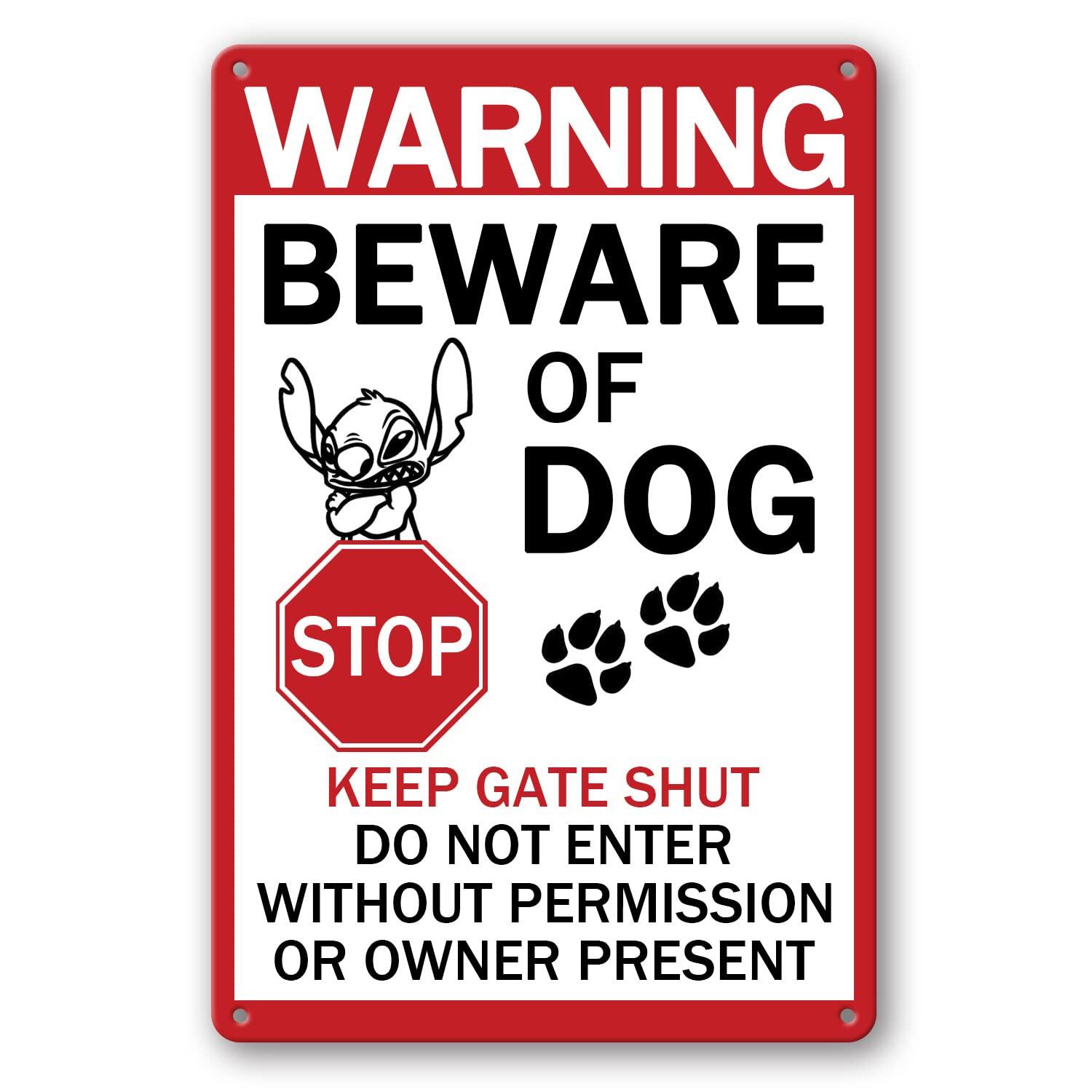 Beware Of Dog Signs For Fence Beware Of Dog Sign For Property Funny