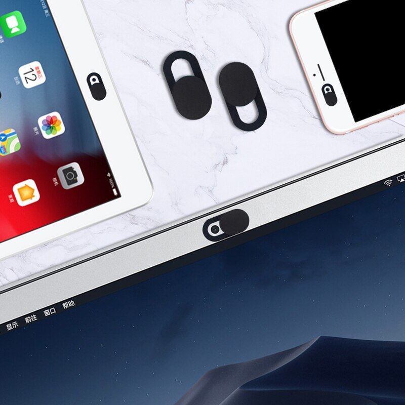 【Big-promotion】 Phổ 9PC/15PC Webcam Bìa miếng che thanh trượt nam châm nhựa cho iPhone Camera cho laptop web máy tính bảng điện thoại thông minh Sticker
