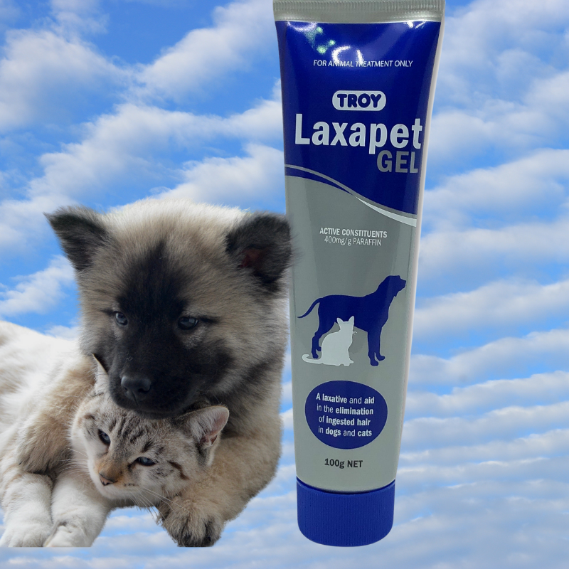 Troy Laxapet Gel Hairball Paste 100g dog and cat constipation sembelit bulu Lazada