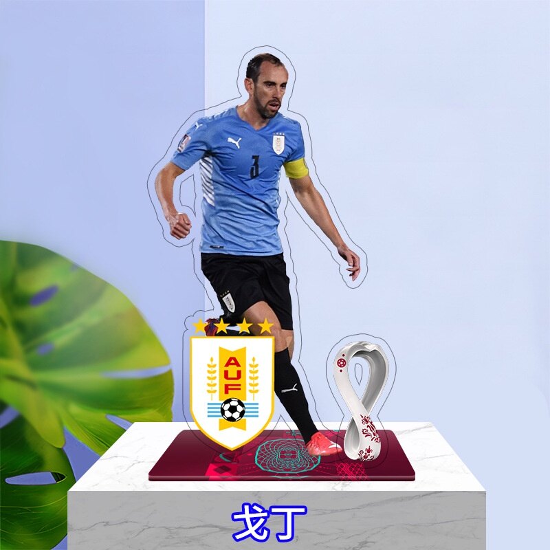 Estar FIFA 2022 Qatar World Cup Figure Anime Model Toys Plate Messi ...