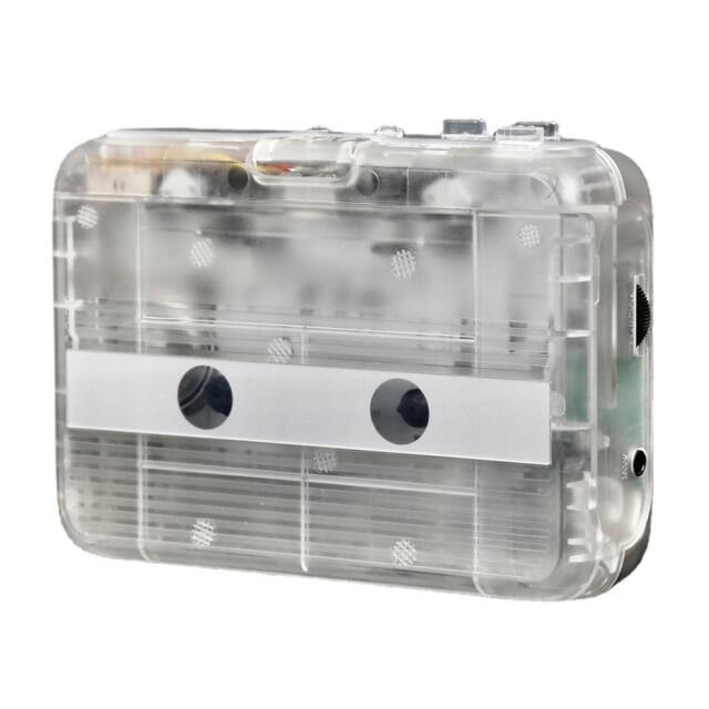 Dual Channel Stereo Walkman Cassette Player FM Radio Portable Bluetooth Music Audio Tape Player With Auto Reverse Playback