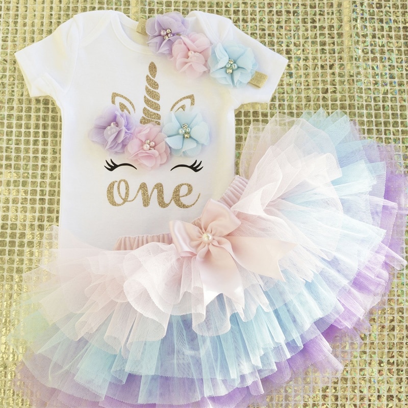 Unicorn Outfit Birthday 1 Year - Best 
