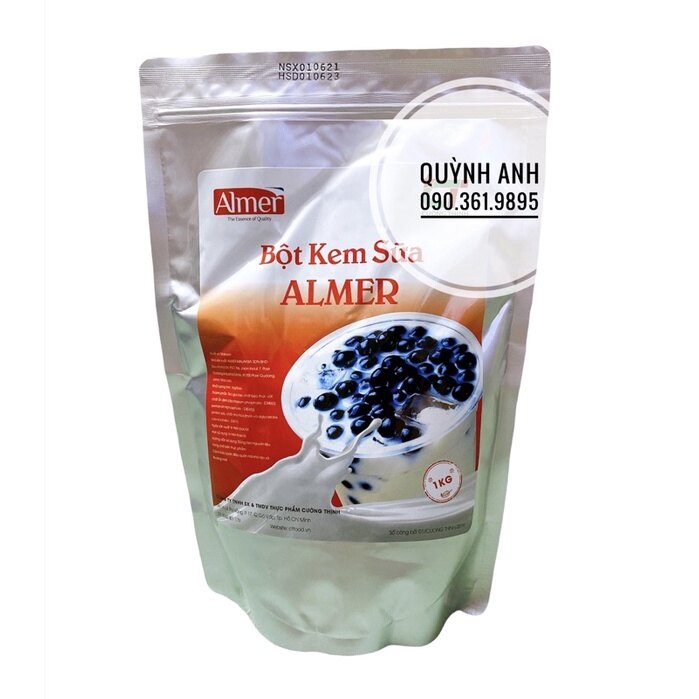 [Chiết Lẻ 1kg] Bột Kem Béo Almer - Malaysia