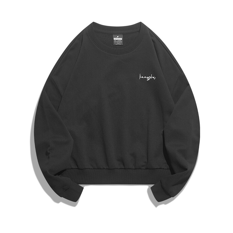 Xtep women's hoodie casual cropped sports crew neck pullover 878328920104