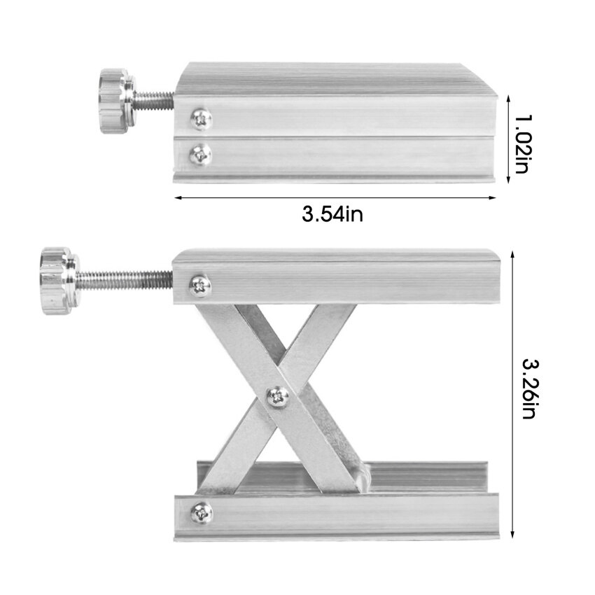 Giá Đỡ Cân Bằng Laser Bệ Nâng Phòng Thí Nghiệm Giá Đỡ Thang Máy Có Thể Điều Chỉnh Mức Laser 90Mm Thông Dụng