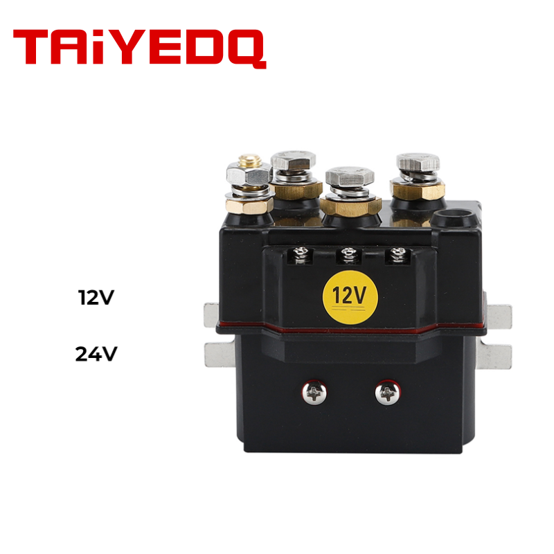 12V 24V 400A Shortterm Work DC Reversing Contactor For Electric Winch