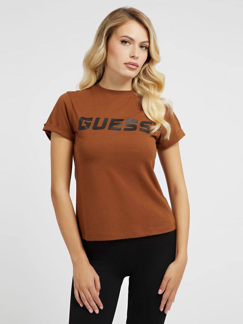 Brown shop guess shirt