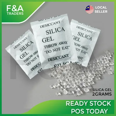 2grams Desiccant Silica Gel For Food Shoes Bags Electronic Item