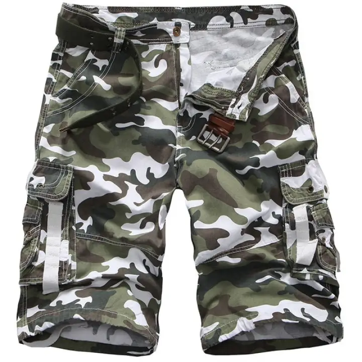 army cargo shorts mens