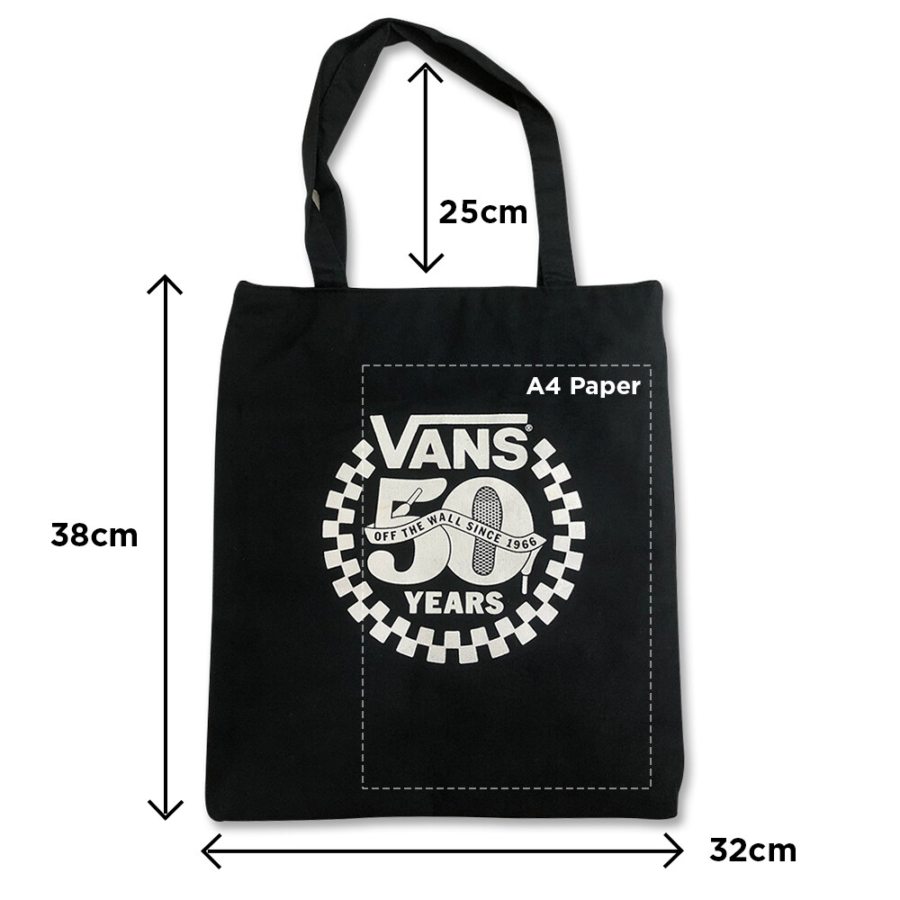 🇲🇾 ReadyStock VANS 50 Anniversary Canvas Bag Tote Bag With