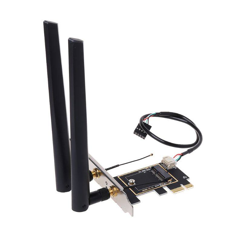 Bộ Chuyển Đổi Thẻ Đầu Đọc Bo Mạch Máy Tính Xách Tay Bộ Chuyển Đổi M.2 NGFF Sang PCI-E Bộ Chuyển Đổi Tương Thích Bluetooth Bộ Phận Thay Thế Cáp Nguồn