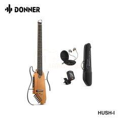 Donner Guitar Du Lịch, Guitar HUSH-I Không Đầu Im Lặng, Khung Tháo Rời Siêu Nhẹ Acoustic Electric Hush I Guitar