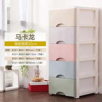 Extra Large Thick Drawer Type Storage Cabinet Plastic Storage Box