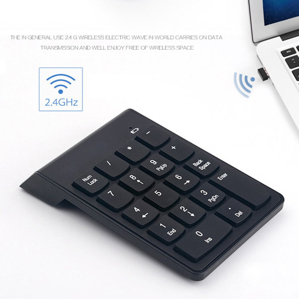 Không Dây Bàn Phím Số Máy Tính Xách Tay Máy Tính Xách Tay Máy Tính Bảng Bàn Phím Số 2.4GHz Tiện Dụng