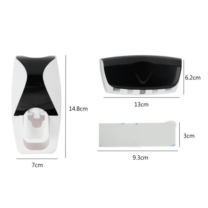 Bộ Phụ Kiện Phòng Tắm Giá Đựng Bàn Chải Đánh Răng Giá Nhả Kem Đánh Răng Tự Động Giá Gắn Tường Bàn Chải Đánh Răng Bộ Dụng Cụ Phòng Tắm