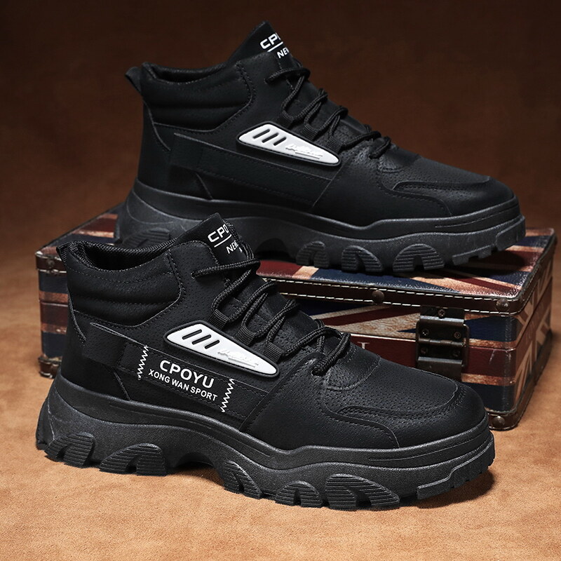 New Men Boots Waterproof Military Boots Men Winter Ankle Boots Lightweight Shoes for Men