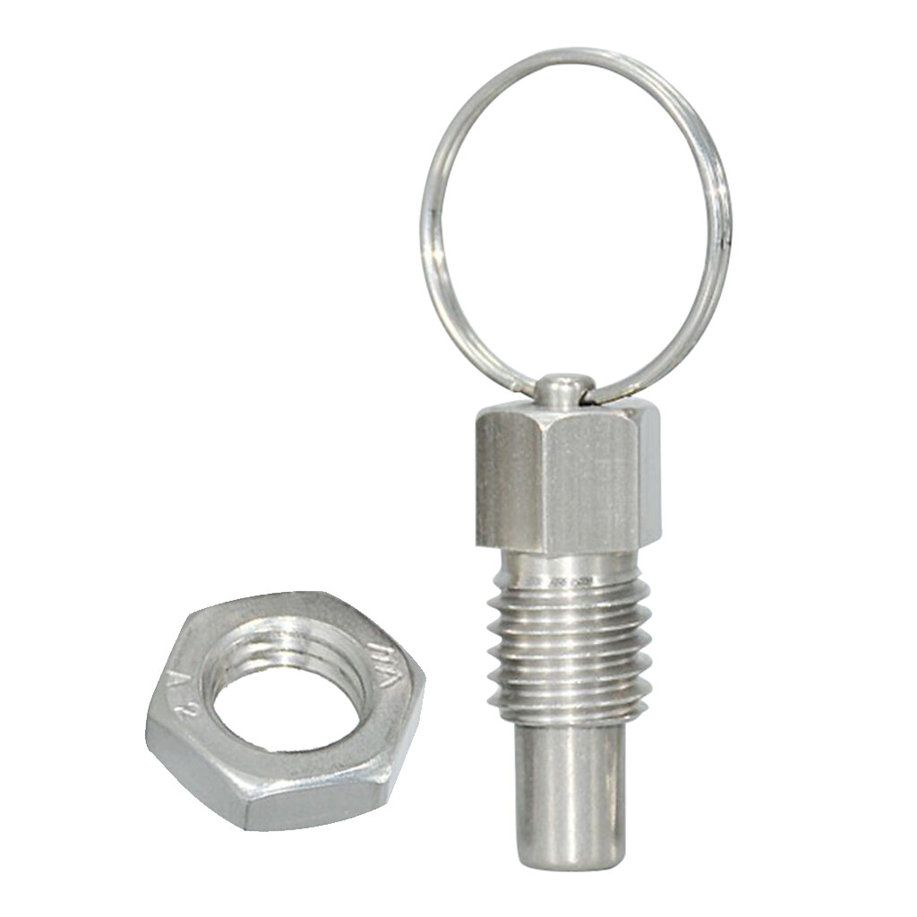 Baoblaze Núm Định Vị Khớp Nối Chốt Định Vị Lò Xo Hình Tròn Phẳng