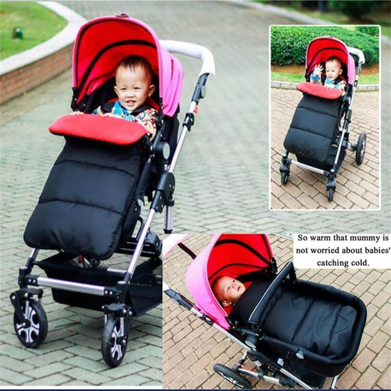 1* New Keep Warm Soft Outdoor Strollers Mat Windproof Foot Cover Infant Sleeping Bag Singapore