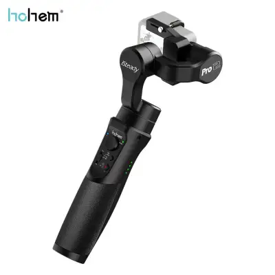hohem iSteady Pro 2 Upgraded 3-Axis Handheld Action Camera Gimbal Stabilizer Splash Proof APP Remote Control for Go-Pro Hero 7/6/5/4/3 for Sony RX0 SJCAM YI Sports Cameras