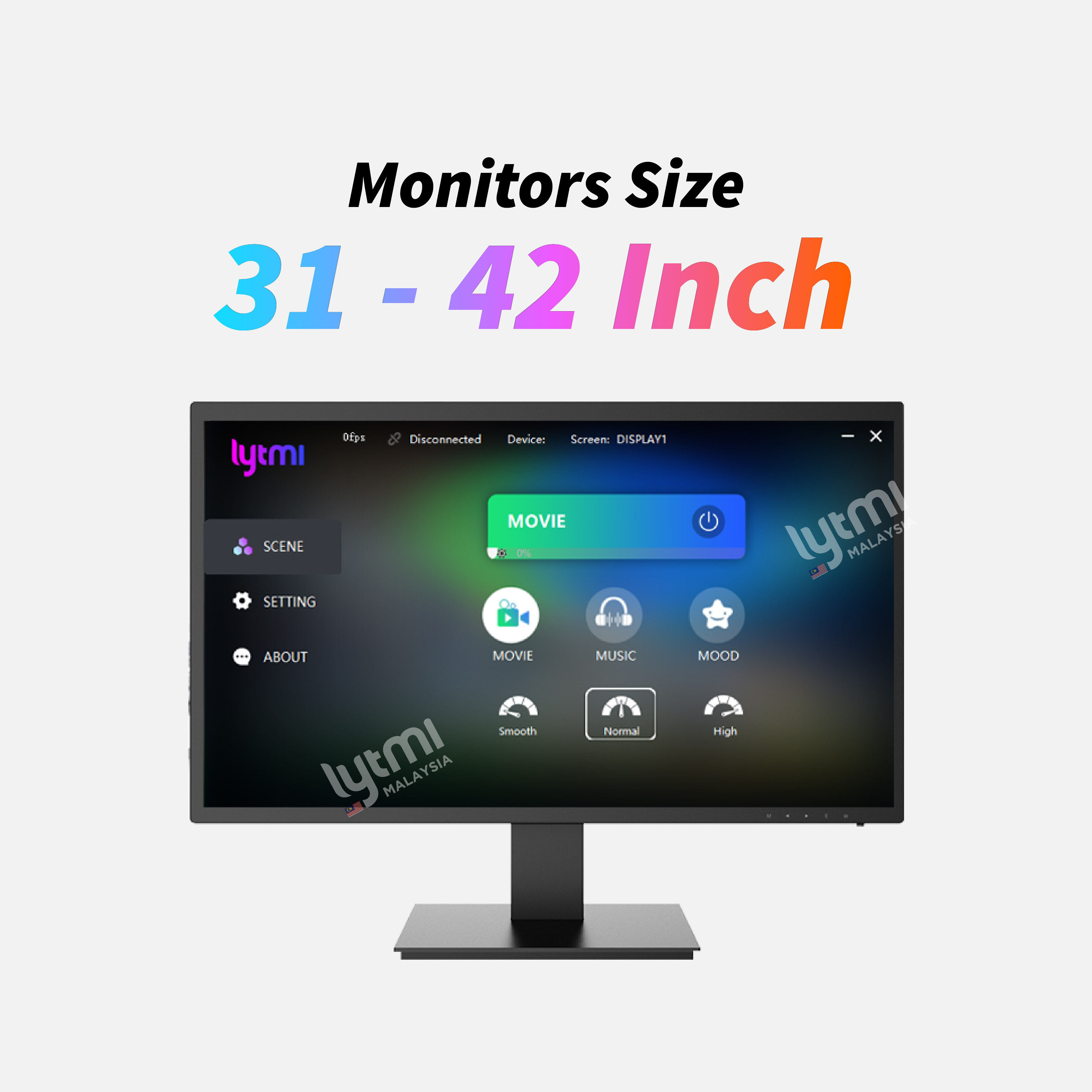Lytmi NEO Screen Strip Light for Windows PC (UK Adaptor) | Lazada