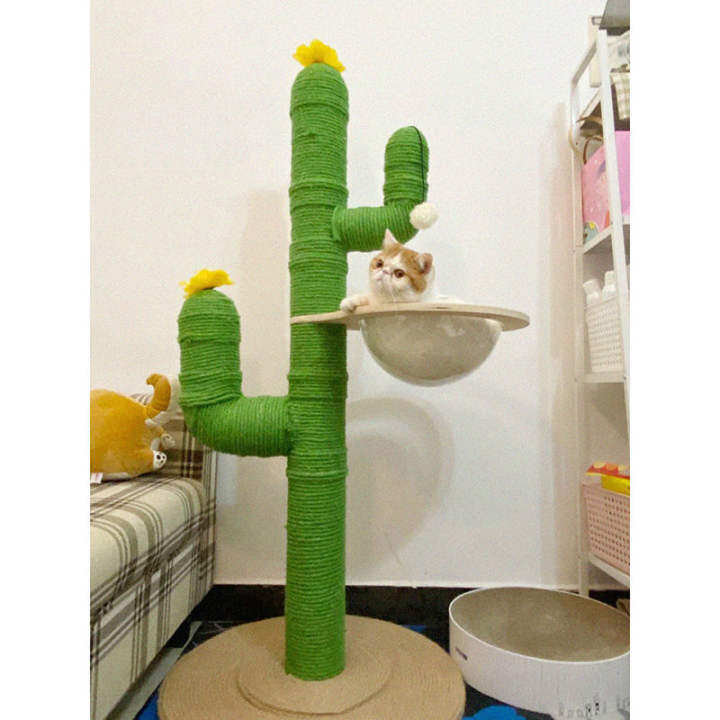 diy cactus cat tree