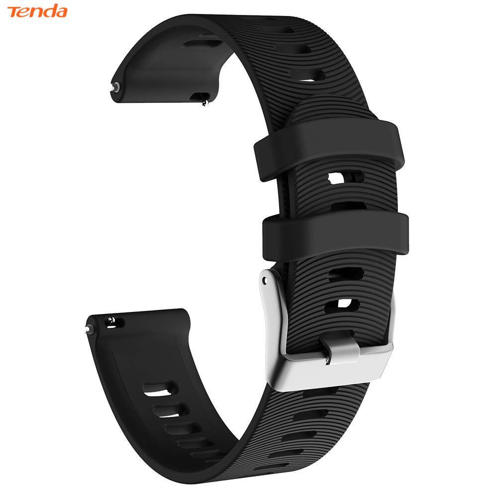 Silicone Strap Watch Band for Garmin Forerunner 245 245M 645 Vivoactive 3