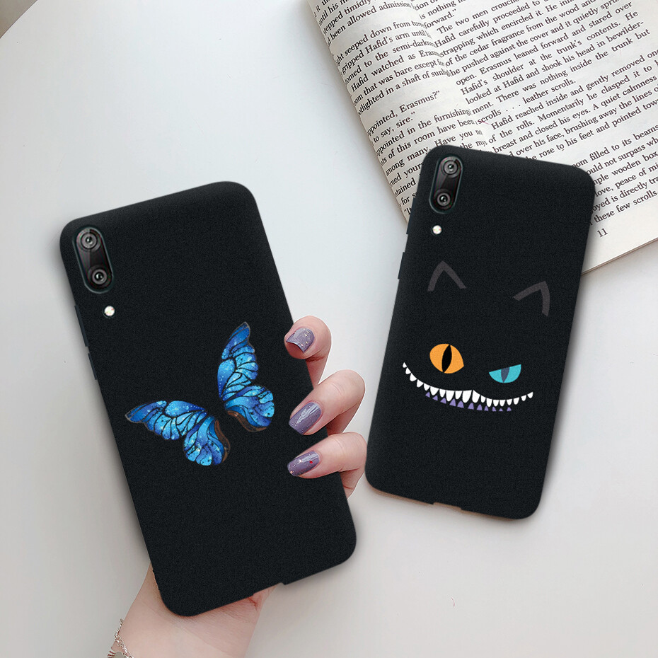Dành Cho Huawei Y7 Pro 2019 Ốp Điện Thoại, Ốp Lưng Mềm Chống Sốc Thiết Kế Họa Tiết Quả Bơ Hoa Hướng Dương Siêu Mỏng Dễ Thương