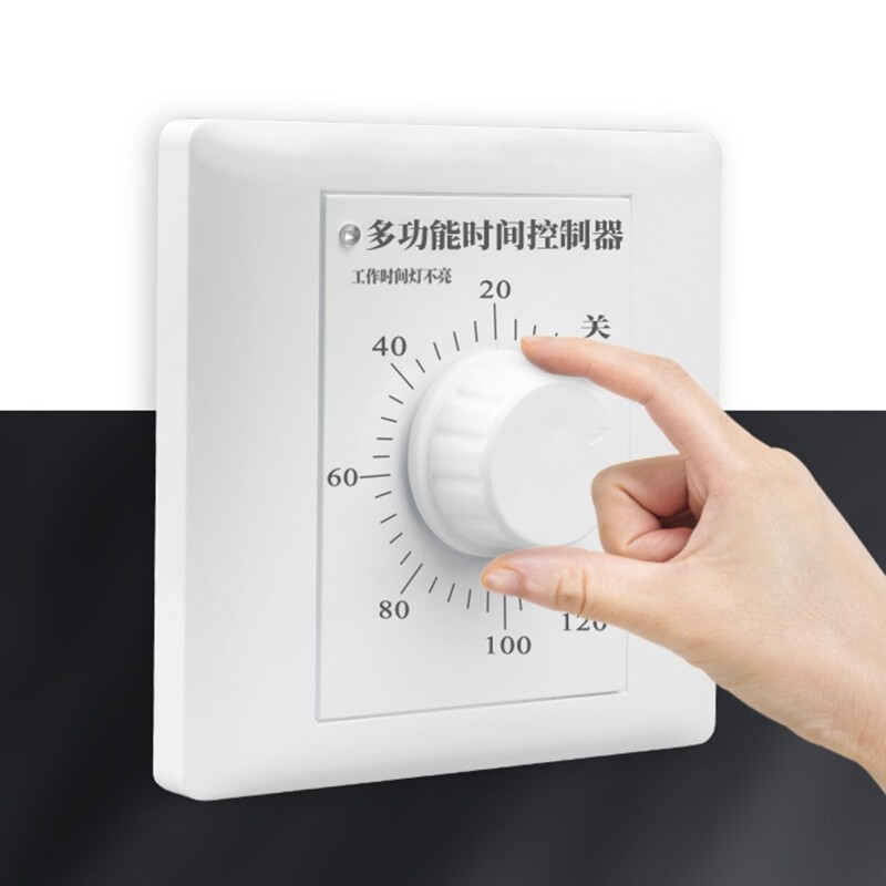 10A 60/120Min Timer Plug Control Switch Socket AC 220V Push Button Switch for Smart Home Electronic Countdown Timer Swit